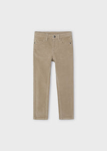 537 46 mayoral Boys SLIM Fit Khaki Corduroy Pant