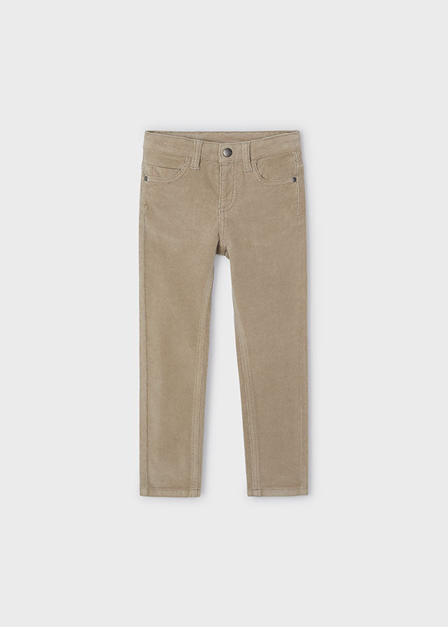 537 46 mayoral Boys SLIM Fit Khaki Corduroy Pant