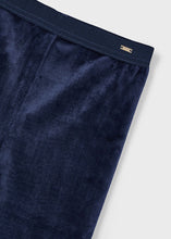 Load image into Gallery viewer, 712 89 mayoral Girls/Tween NAVY VELOUR Legging
