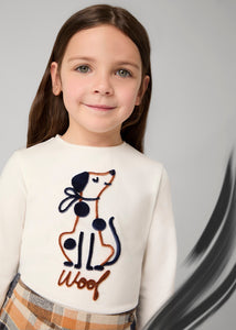 4068 45 mayoral Girls/Tween DALMATION Tshirt