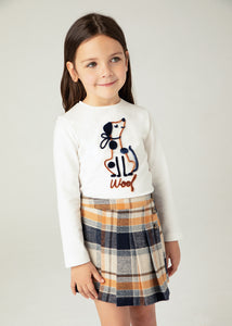 4068 45 mayoral Girls/Tween DALMATION Tshirt