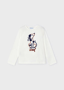 4068 45 mayoral Girls/Tween DALMATION Tshirt