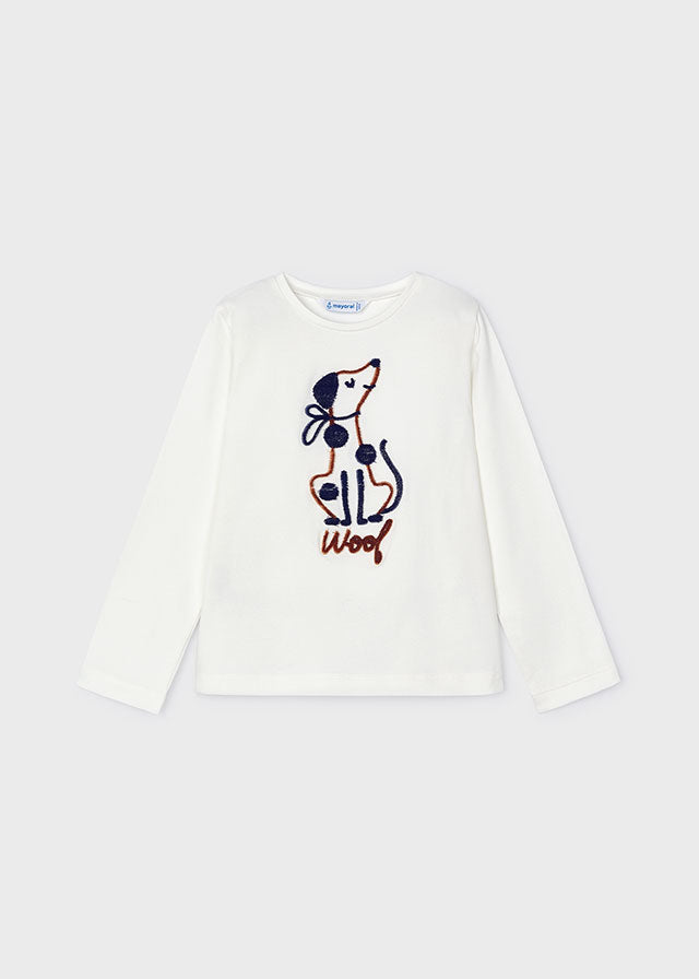 4068 45 mayoral Girls/Tween DALMATION Tshirt