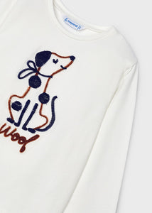 4068 45 mayoral Girls/Tween DALMATION Tshirt