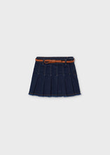 Load image into Gallery viewer, 4906 52 mayoral Girls/Tween DENIM BELTED Skirt
