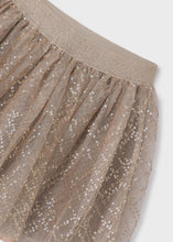 Load image into Gallery viewer, 7971 29 mayoral Tween TULLE GOLD Skirt
