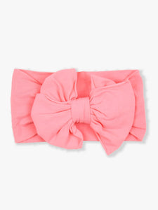 Ruffle Butts BUBBLEGUM PINK Big Bow Headband