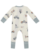 Load image into Gallery viewer, Angel Dear VINTAGE MOTORCYCLE 2-Way Zipper Romper
