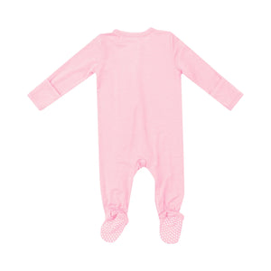 Angel Dear ALMOND BLOSSOM PINK 2 Way Zipper Footie