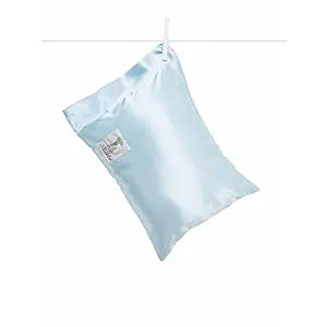 Little Giraffe BLUE Satin Nap Pillow