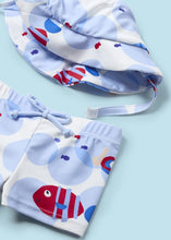 Load image into Gallery viewer, mayoral NB Boys OCTOPUS Swim Set W/ HAT
