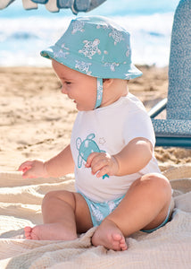 mayoral NB Boys TURTLE Swim Set W/ HAT