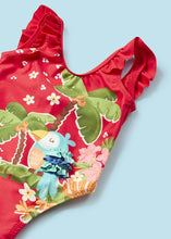 Load image into Gallery viewer, mayoral Baby Girls RED FLORAL SWIMSUIT
