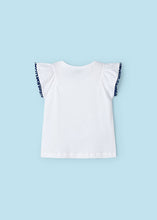 Load image into Gallery viewer, mayoral Girls BEACH GIRL Navy Trim Tank
