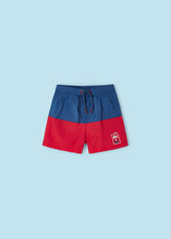 Load image into Gallery viewer, mayoral Boys RED &amp; BLUE SWIM Shorts
