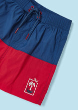 Load image into Gallery viewer, mayoral Boys RED &amp; BLUE SWIM Shorts
