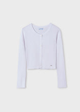 Load image into Gallery viewer, mayoral Tween White Cardigan
