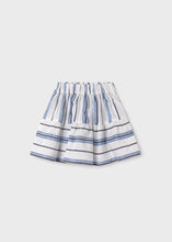 Load image into Gallery viewer, mayoral Tween Blue Stripe Skirt
