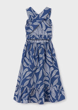 Load image into Gallery viewer, mayoral Tween BLUE FLORAL Dress
