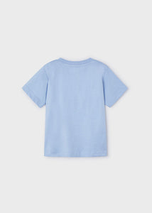 mayoral Boys "EARLY LIFE" S/S BLUE Tee