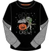 CRsports Boys BOO CREW Long Sleeve Top