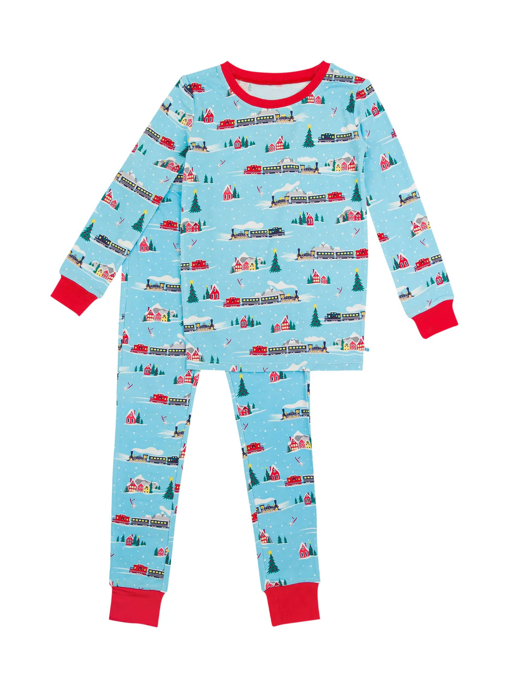 Rugged Butts ALL ABOARD Long Sleeve Pajama Set