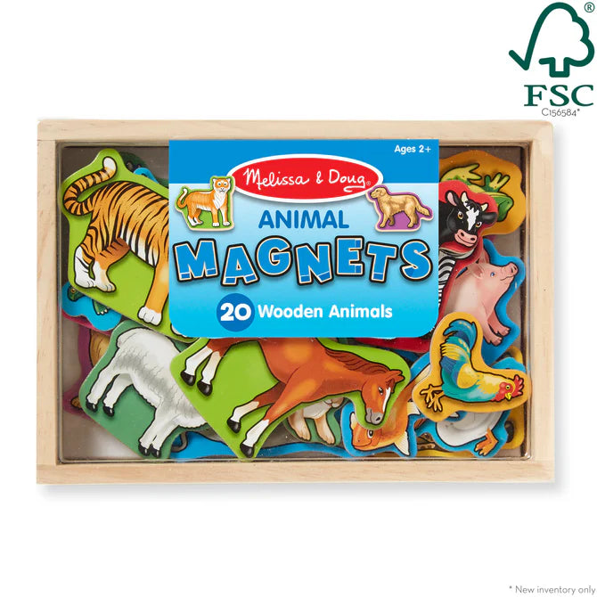 475 Melissa & Doug ANIMAL Wooden Magnets