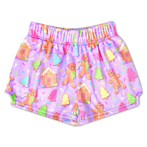 Iscream JOYFUL GINGERBREAD Plush Shorts