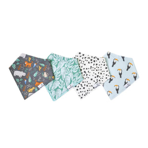 Copper Pearl BENGAL Bandana Bib Set (4-Pack)