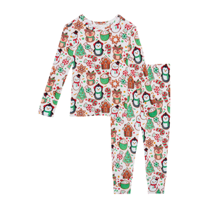 Posh Peanut COOKIE MEDLEY Long Sleeve Basic Pajama