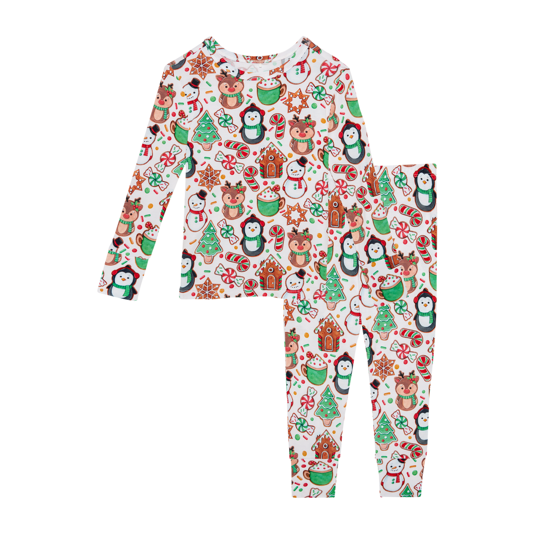 Posh Peanut COOKIE MEDLEY Long Sleeve Basic Pajama