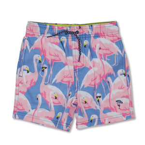 Shade Critters SHADY FLAMINGOS Swim Trunk