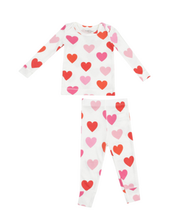 Angel Dear BIG HEARTS Long Sleeve Loungewear Set