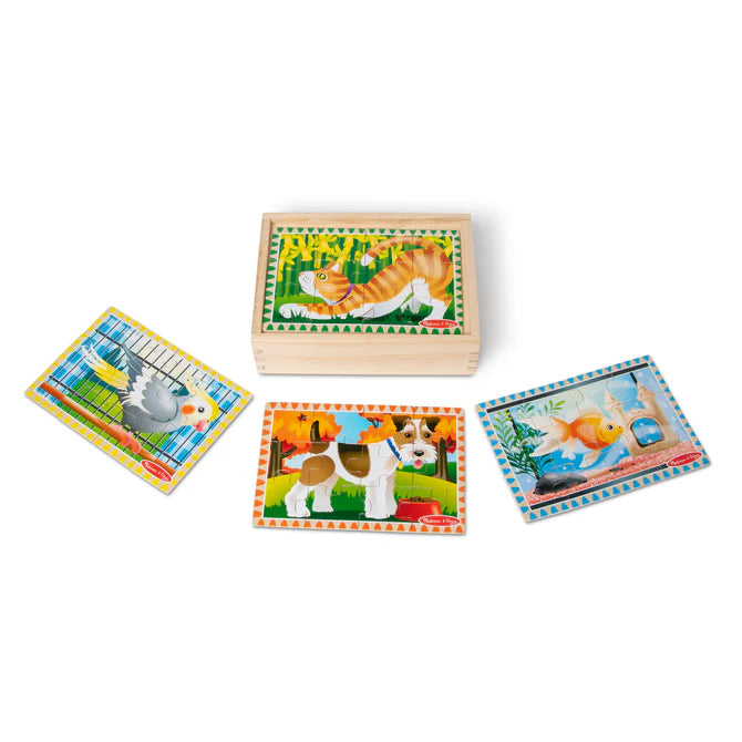 3790 Melissa & Doug PETS Jigsaw Puzzle In a Box