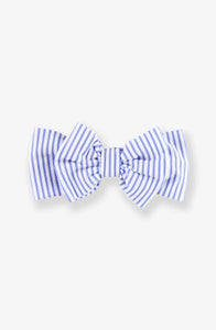 Ruffle Butts PERIWINKLE BLUE SEERSUCKER Swim Bow Headband