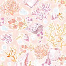 Load image into Gallery viewer, Magnetic Me CORAL FLORAL Footie
