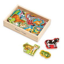 Load image into Gallery viewer, 475 Melissa &amp; Doug ANIMAL Wooden Magnets
