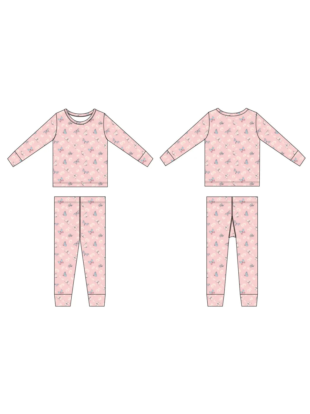 Sweet Bamboo DAISY Big Kid Pajama