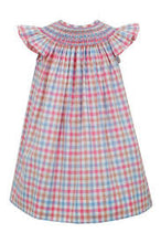 Load image into Gallery viewer, Claire &amp; Charlie Pink Multi Plaid Boys S/S Shirt
