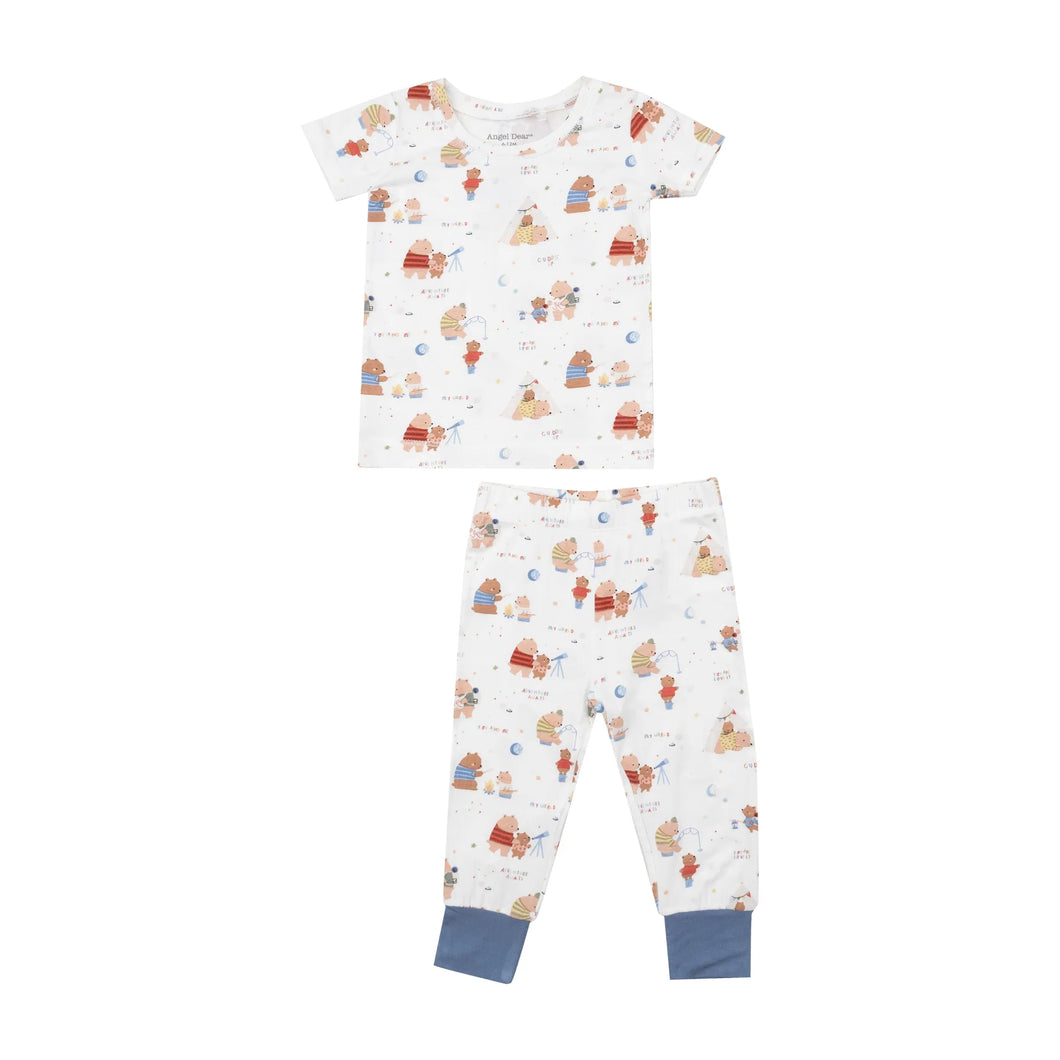 Angel Dear CAMPING ADVENTURE BEAR Loungewear Set