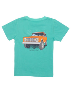 Properly Tied TRUCKIN Soft Green Short Sleeve Tee