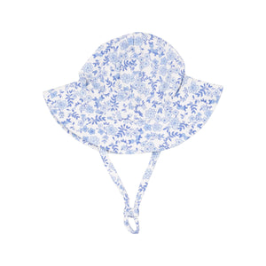 Angel Dear BLUE CALICO FLORAL Sunhat