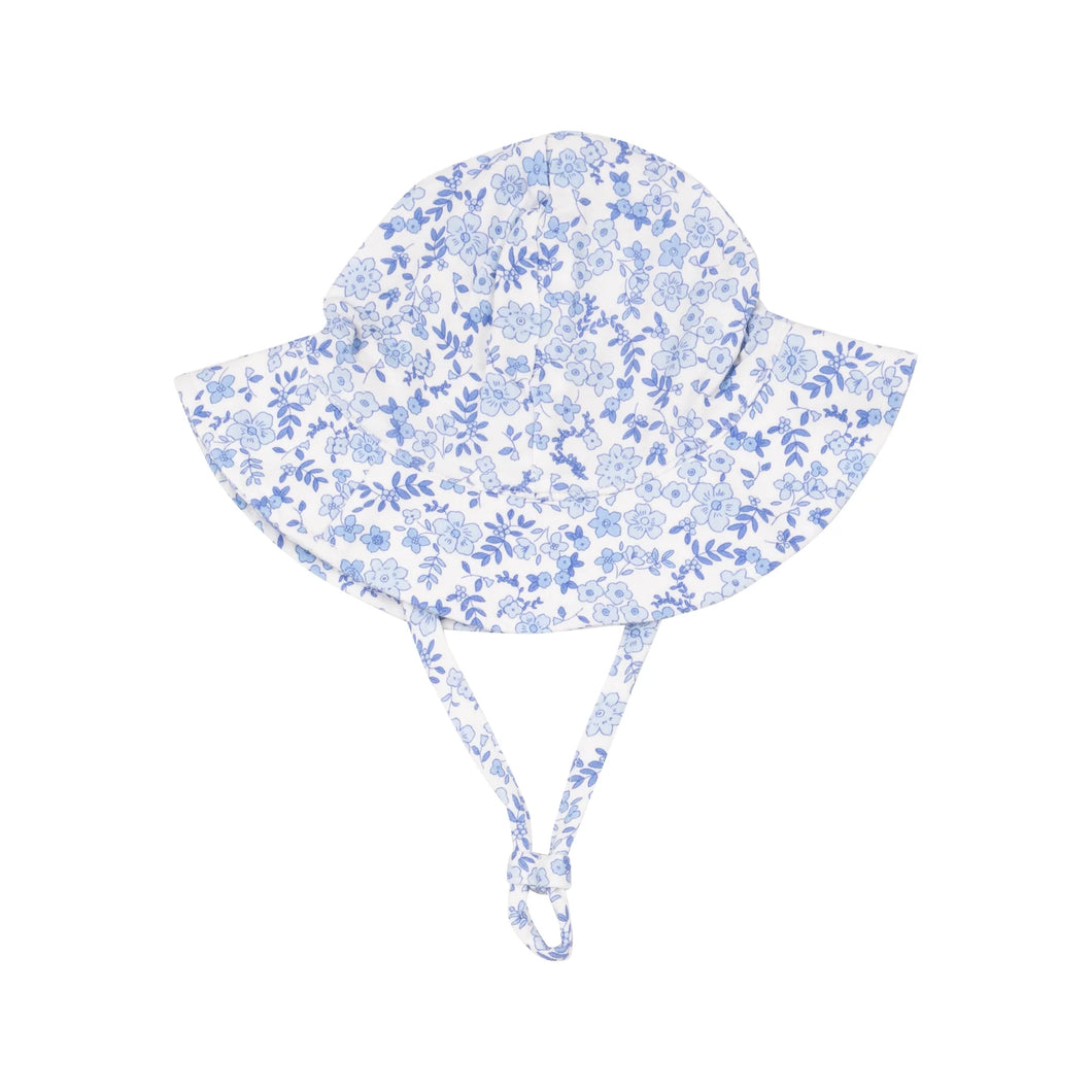 Angel Dear BLUE CALICO FLORAL Sunhat