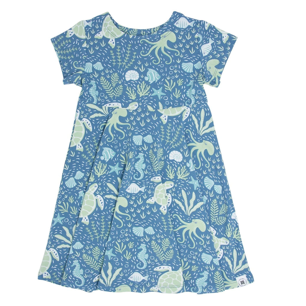 Sweet Bamboo UNDER THE SEA Twirly Dress