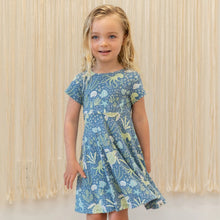 Load image into Gallery viewer, Sweet Bamboo UNDER THE SEA Twirly Dress
