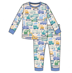 Magnetic Me AS TRUCK WOULD HAVE IT L/S Pajama Set