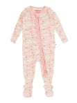 Load image into Gallery viewer, Ruffle Butts PINK BUTTERFLY TOILE l/s Pajamas
