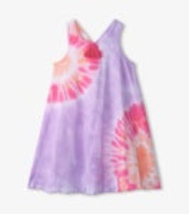 Hatley SUMMER SEAS Trapeze Tye Dye Dress