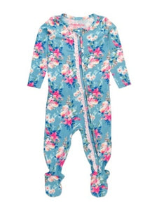 Ruffle Butts FANCY ME FLORAL Footie