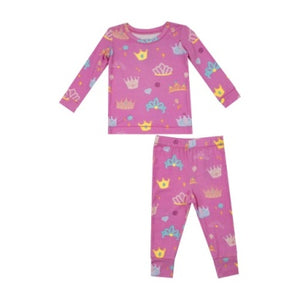 Angel Dear PRINCESS CROWNS Long Sleeve Loungewear Set